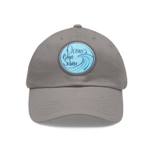 Load image into Gallery viewer, Dad Hat with Leather Patch