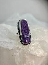 Load image into Gallery viewer, Charoite ring