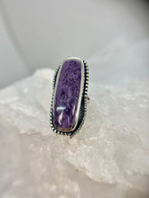 Load image into Gallery viewer, Charoite ring