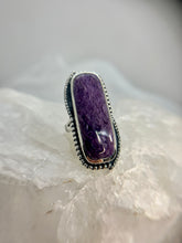 Load image into Gallery viewer, Charoite ring