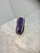 Load image into Gallery viewer, Charoite ring