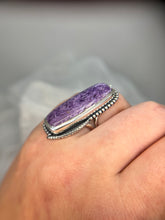 Load image into Gallery viewer, Charoite ring