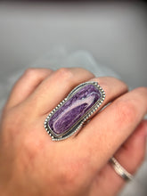 Load image into Gallery viewer, Charoite ring