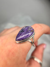 Load image into Gallery viewer, Charoite ring