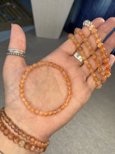 Load and play video in Gallery viewer, Sunstone stone bracelet