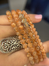 Load and play video in Gallery viewer, Sunstone stone bracelet