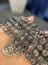 Load and play video in Gallery viewer, Black Tourmaline in Quartz stone bracelet