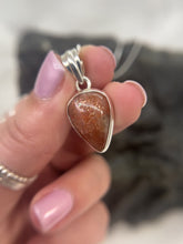 Load and play video in Gallery viewer, Sunstone pendant