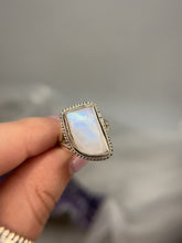 Load and play video in Gallery viewer, Moonstone ring
