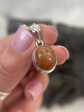 Load and play video in Gallery viewer, Sunstone pendant