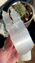 Load and play video in Gallery viewer, Selenite double tower - 6"