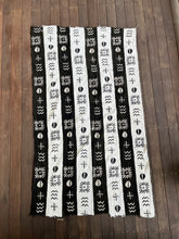 Load image into Gallery viewer, Coffee House Stripes vintage textile