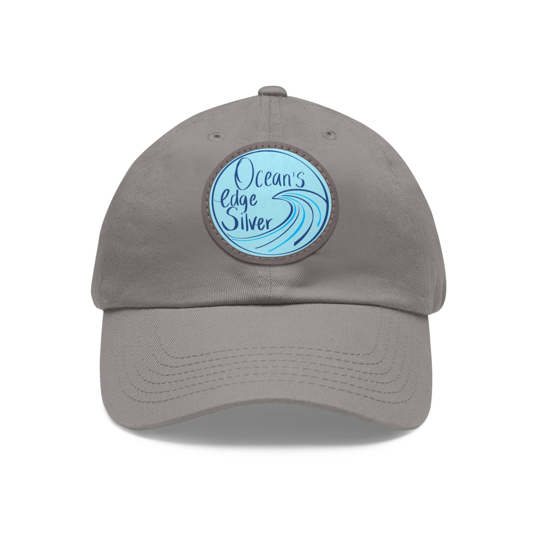 Dad Hat with Leather Patch