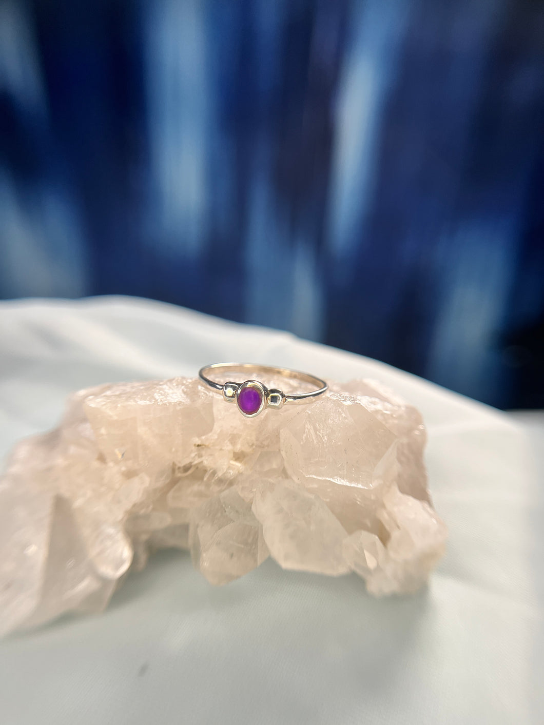 Gel Sugilite ring