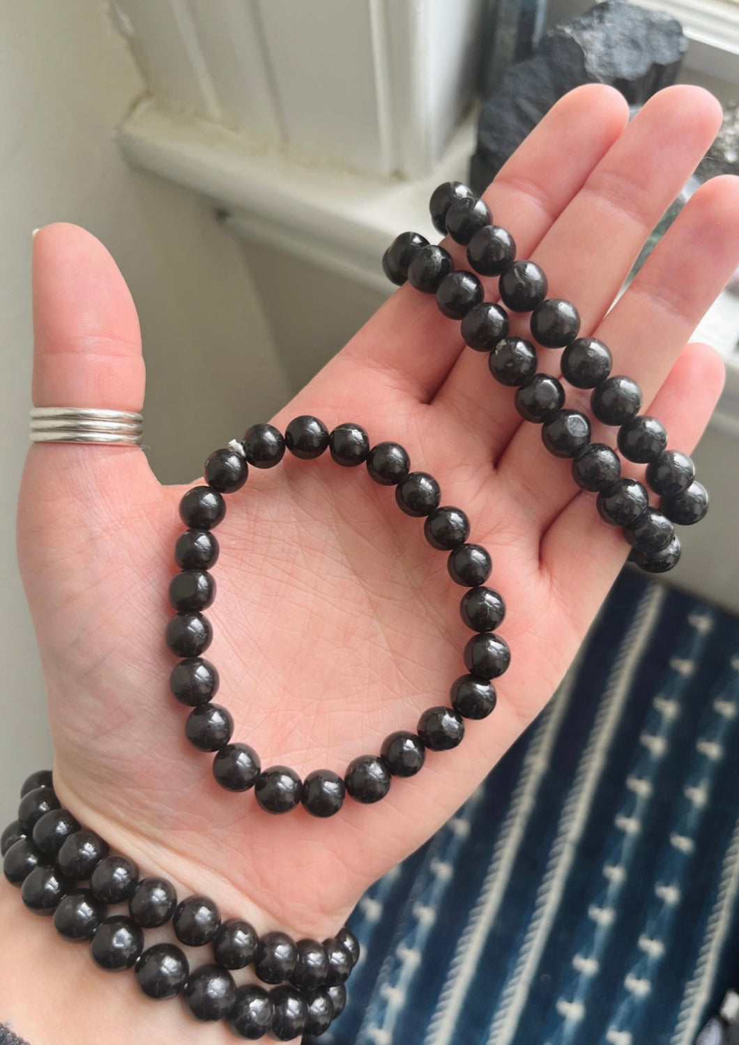 Shungite stone bracelet