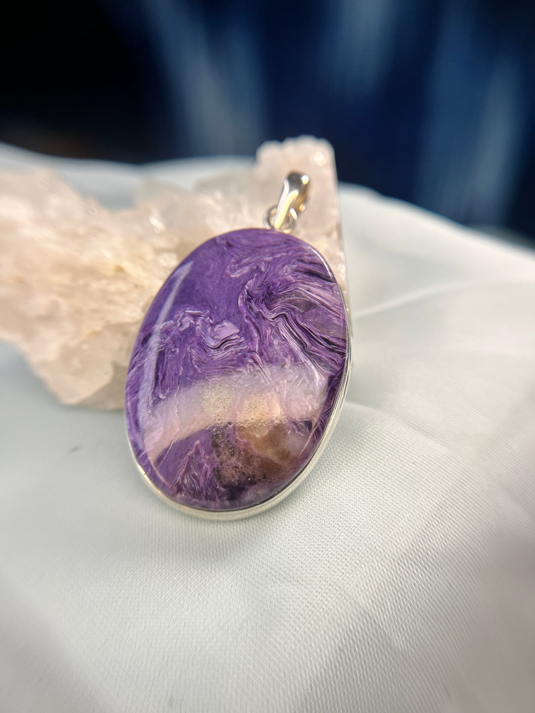 Charoite pendant