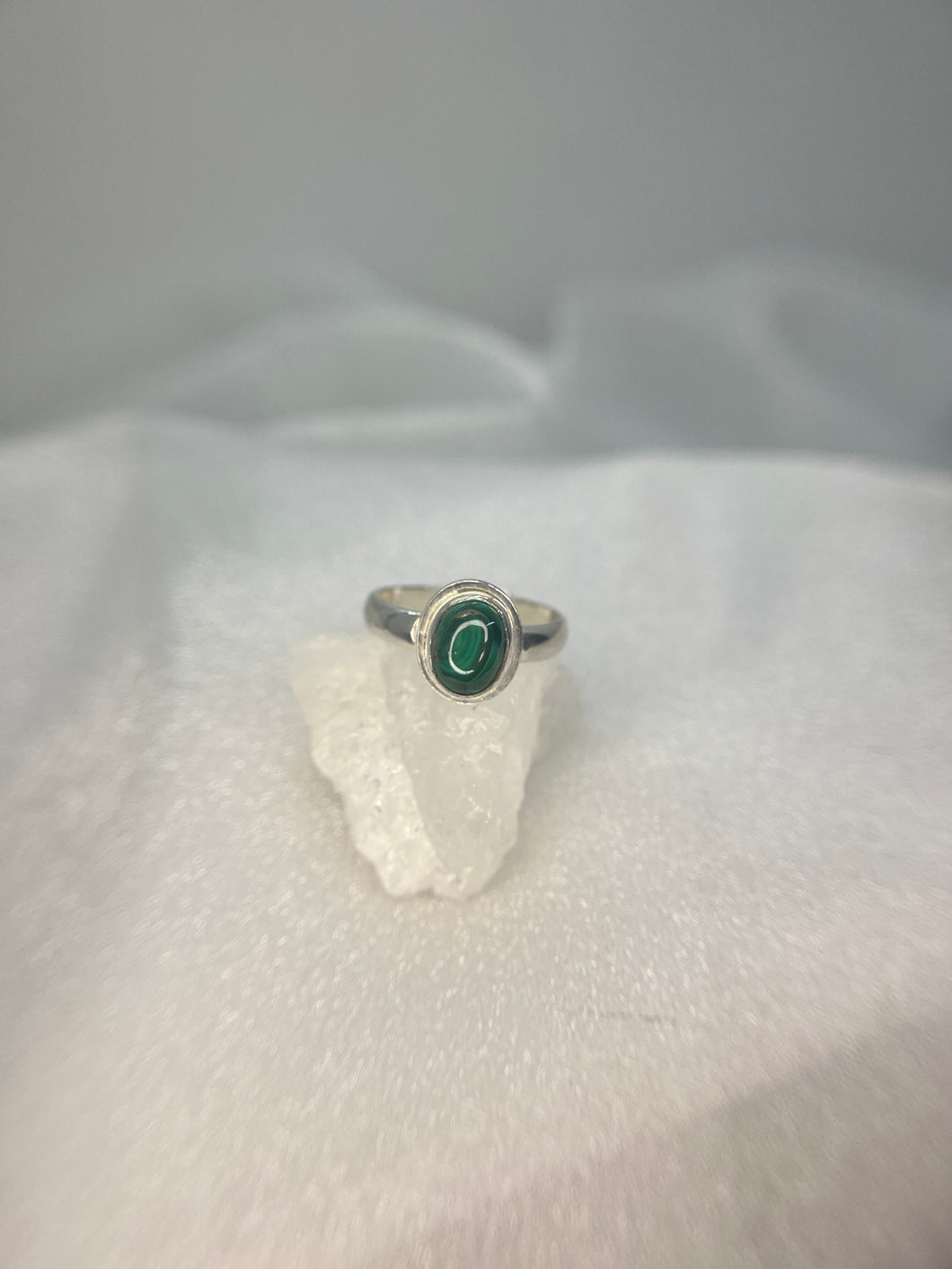 Malachite ring