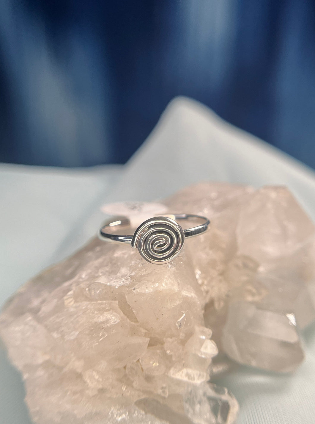 Spiral Silver Ring