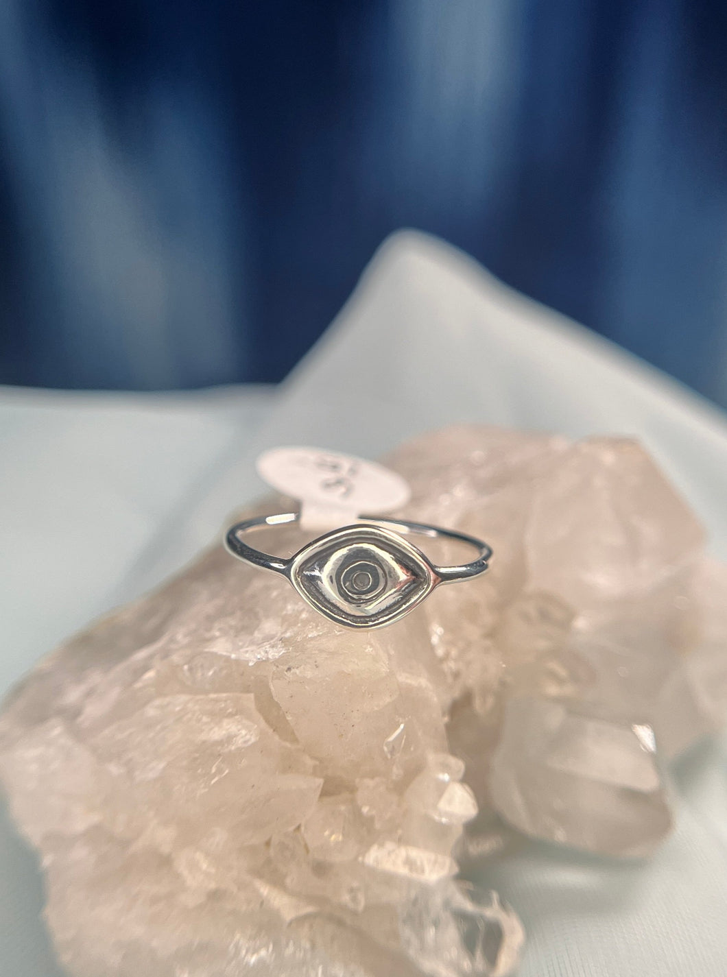 Evil Eye Silver Ring