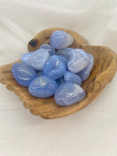 Load image into Gallery viewer, Blue Lace Agate tumble stones
