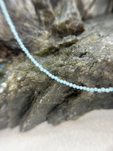 Load image into Gallery viewer, Aquamarine Beaded Necklace
