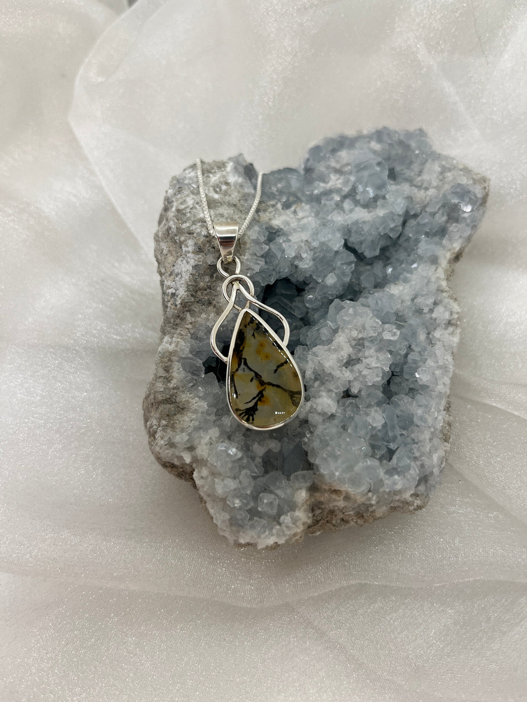 Dendritic Quartz pendant