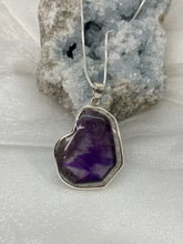 Load image into Gallery viewer, Trapiche Amethyst pendant
