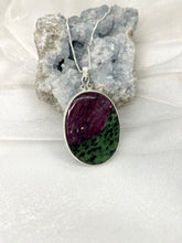 Load image into Gallery viewer, Ruby Zoisite pendant
