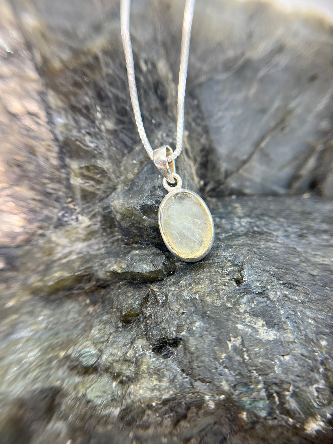 Libyan Desert Glass pendant