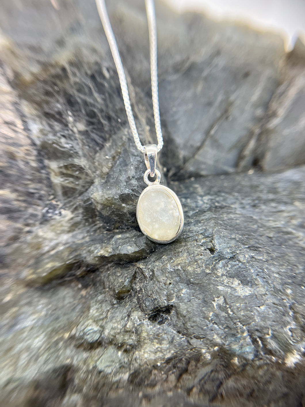 Libyan Desert Glass pendant