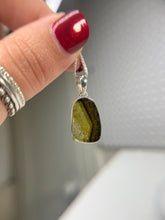 Load image into Gallery viewer, Tourmaline Slice pendant
