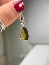 Load image into Gallery viewer, Tourmaline Slice pendant
