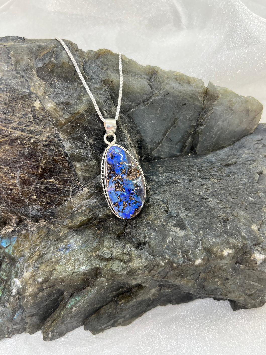 Boulder Opal pendant