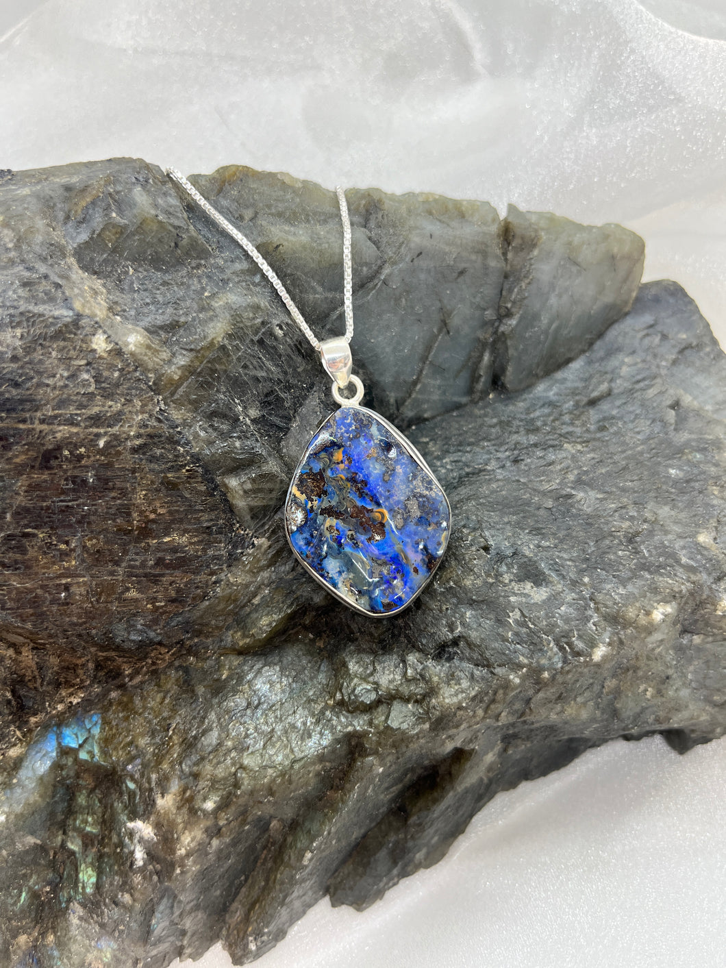 Boulder Opal pendant