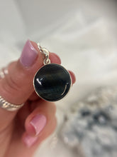 Load image into Gallery viewer, Blue Tiger’s Eye pendant
