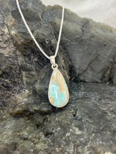 Load image into Gallery viewer, Carribean Calcite pendant
