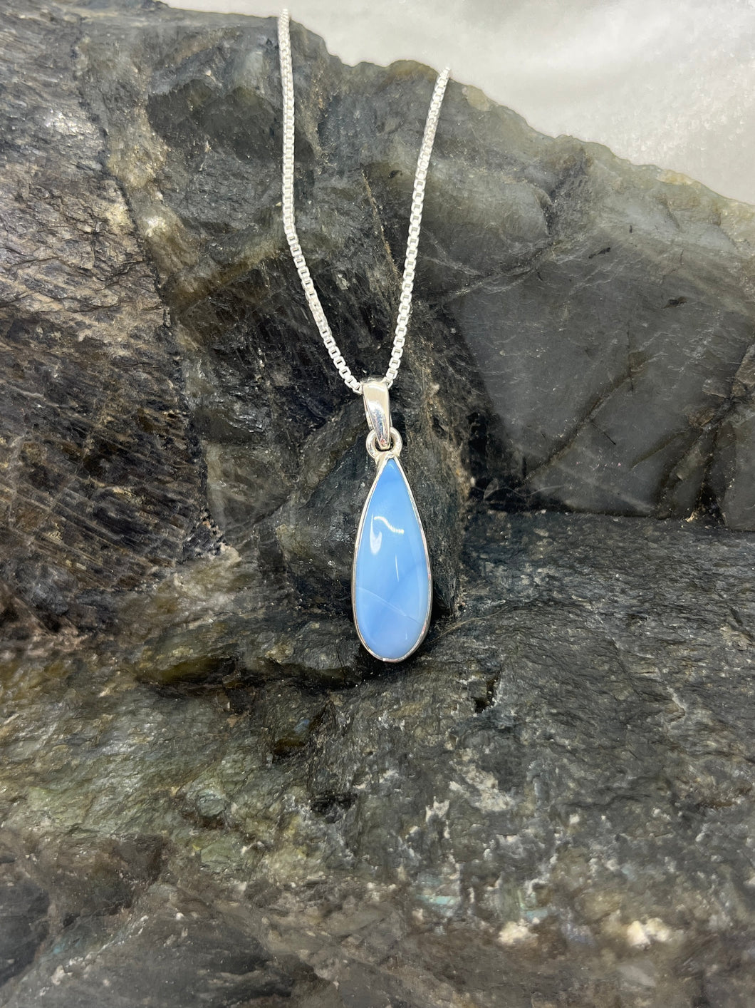 Blue Opal pendant