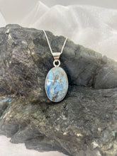 Load image into Gallery viewer, Aztec Lapis pendant
