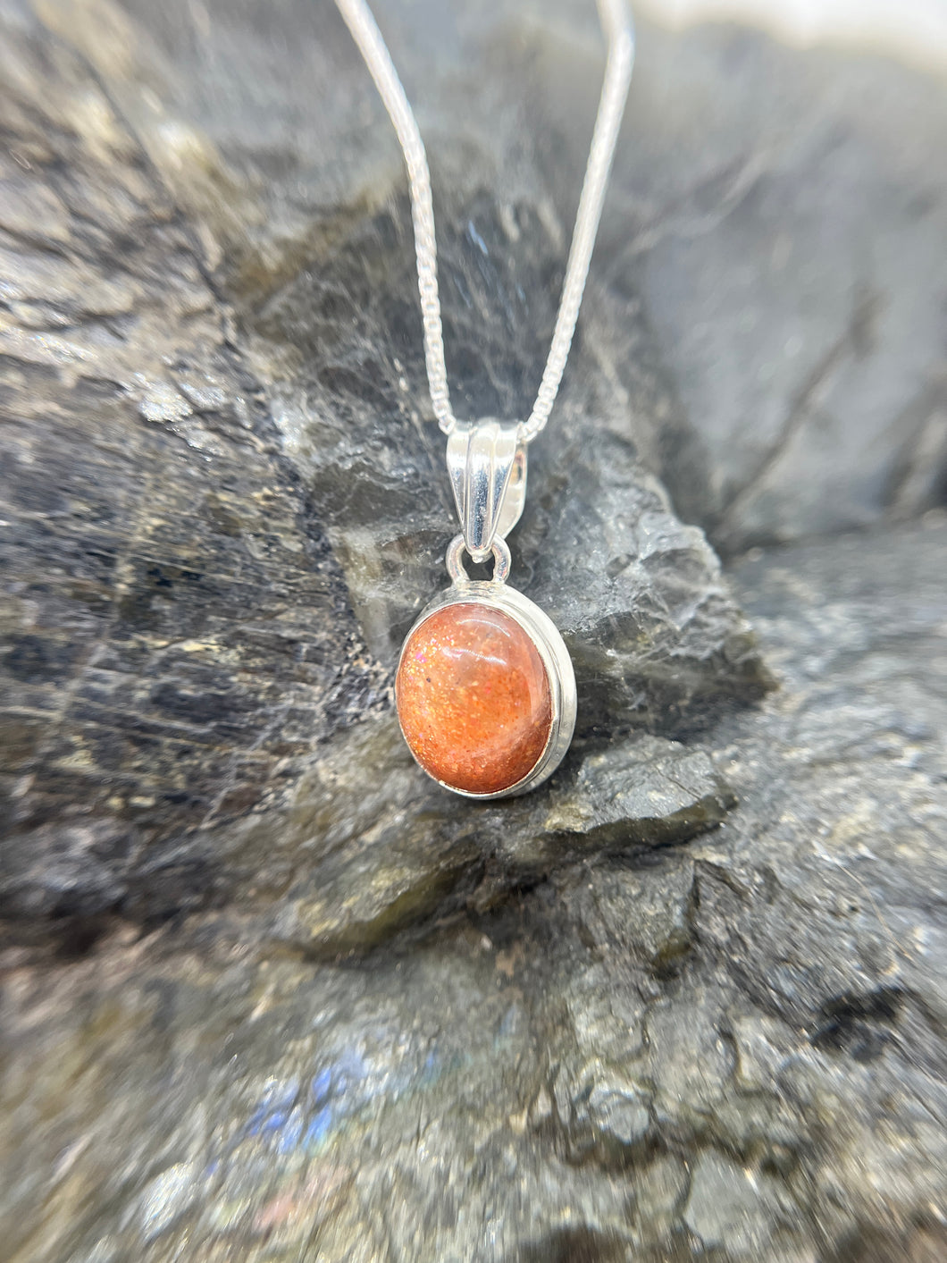 Sunstone pendant