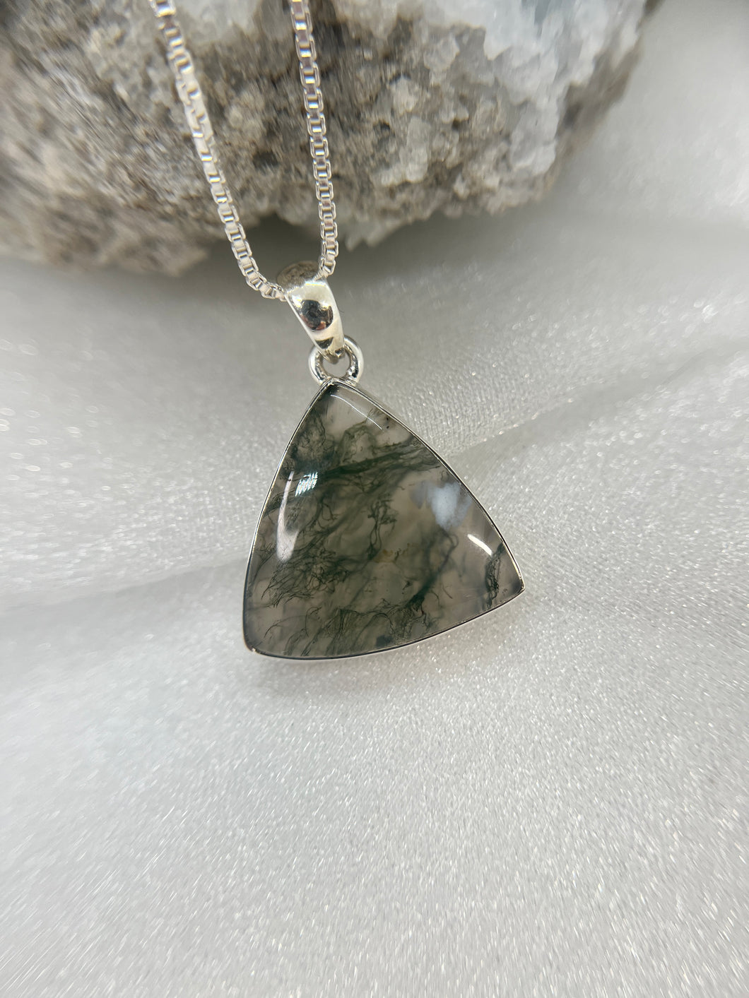 Moss Agate pendant