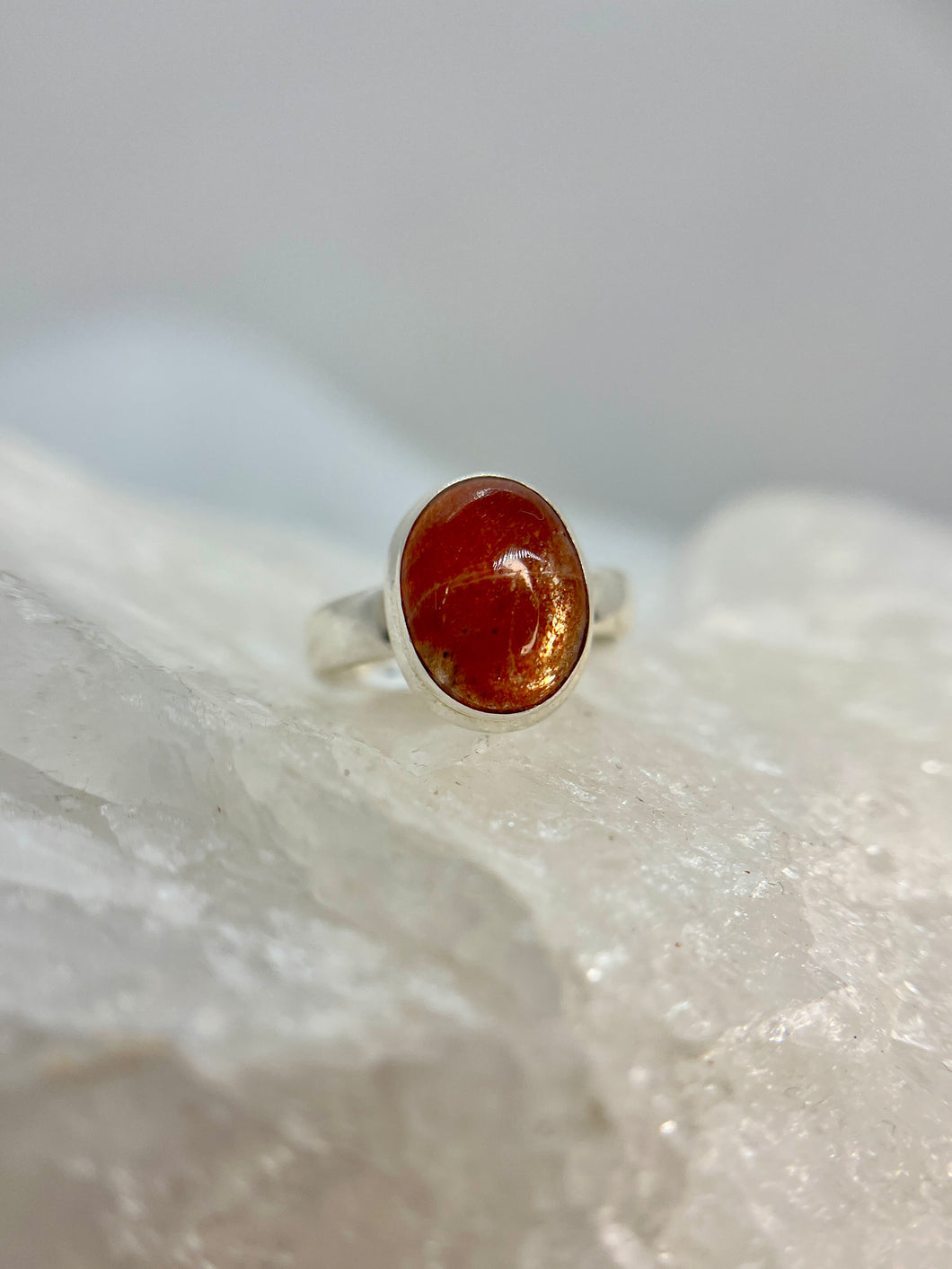 Sunstone ring