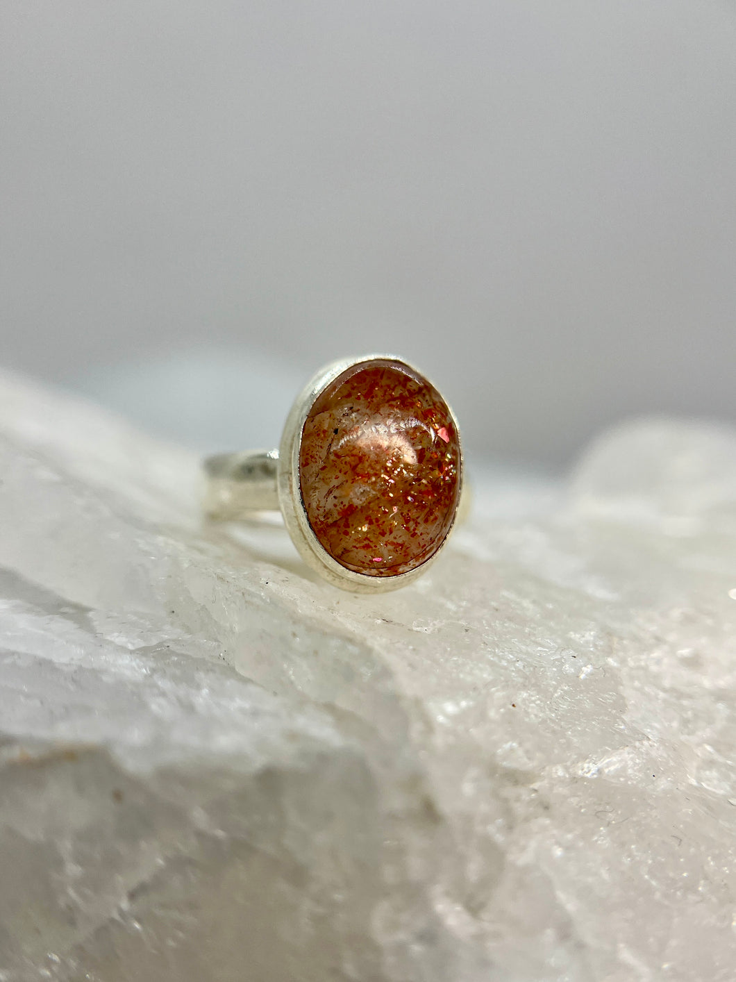 Sunstone ring