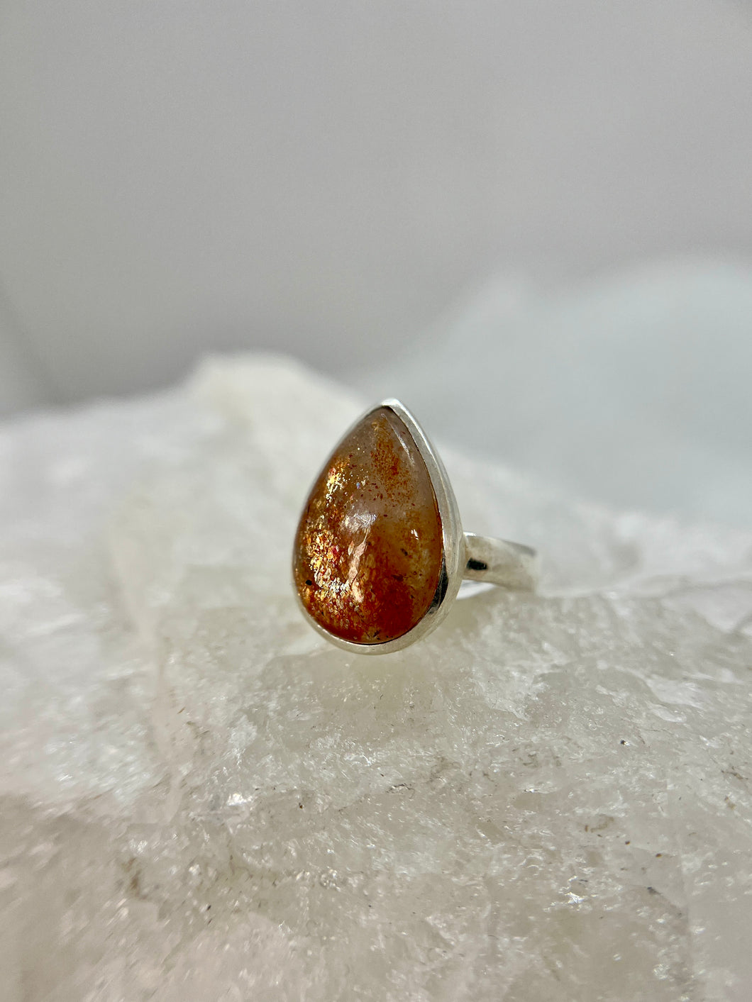 Sunstone ring