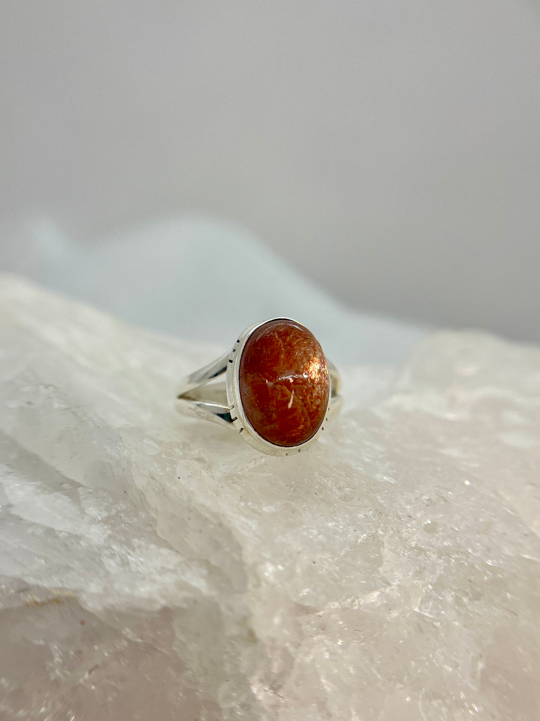 Sunstone ring