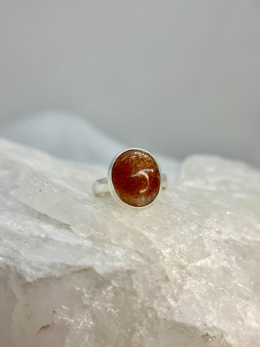 Sunstone ring