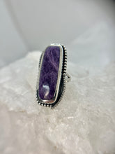 Load image into Gallery viewer, Charoite ring
