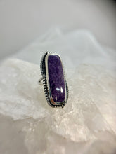 Load image into Gallery viewer, Charoite ring
