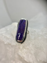 Load image into Gallery viewer, Charoite ring
