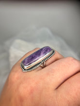 Load image into Gallery viewer, Charoite ring
