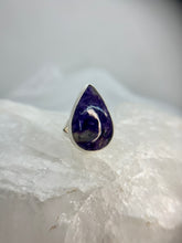 Load image into Gallery viewer, Charoite ring
